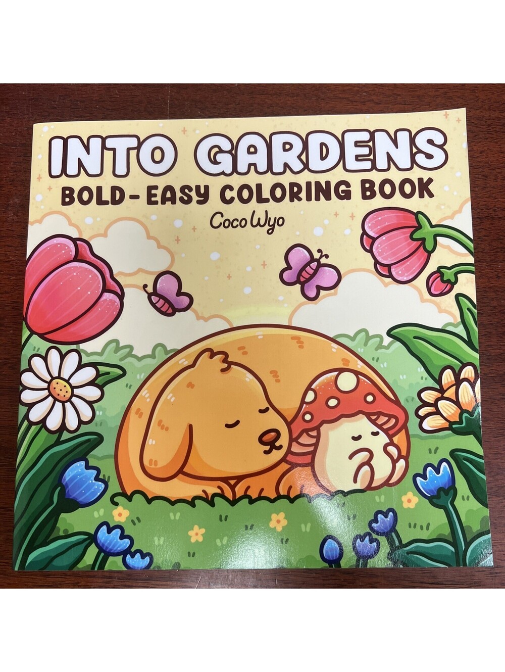 Into Gardens: Bold & Easy Coloring Book Featuring Plants, Flower